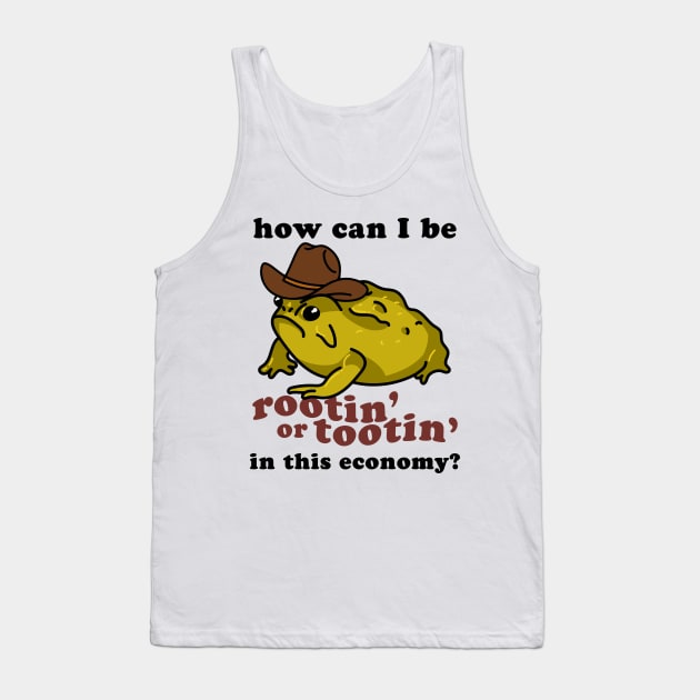 Rootin' Tootin' Toad Tank Top by SBarstow Design